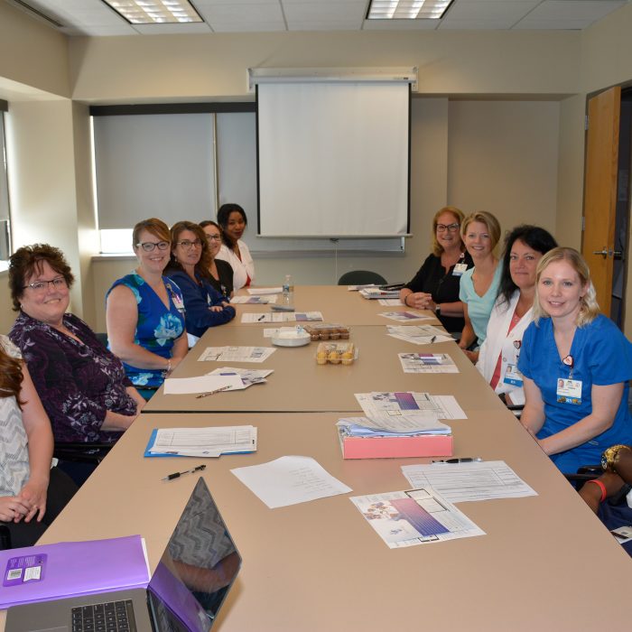 Deborah’s NWESC Chapter at a planning meeting, held prior to the COVID-19 pandemic.