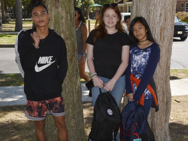 Kids with Backpacks