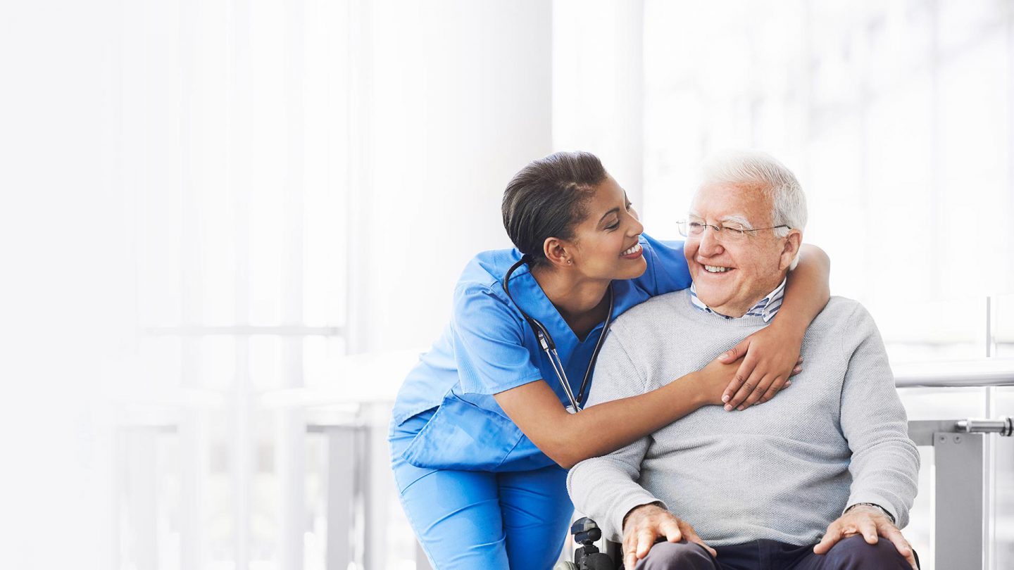 Cardiac patient with nurse
