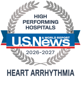 US News World Report 2026-2027 High Performing Hospitals Heart Arrhythmia