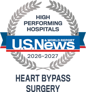US News World Report 2026-2027 High Performing Hospitals Heart Bypass Surgery