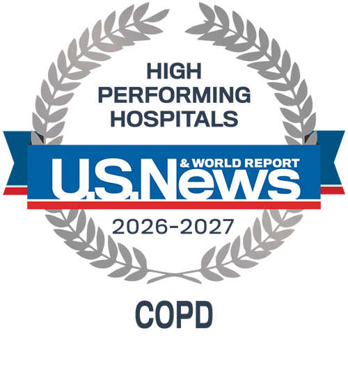 HIGH PERFORMING HOSPITALS | US News 2026-27 | COPD