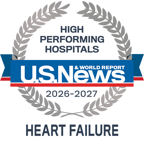 HIGH PERFORMING HOSPITALS | US News 2026-27 | HEART FAILURE